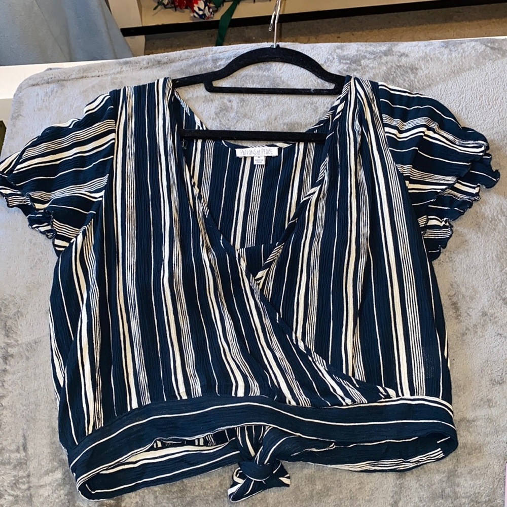 Patrons of Peace crop top! Size medium